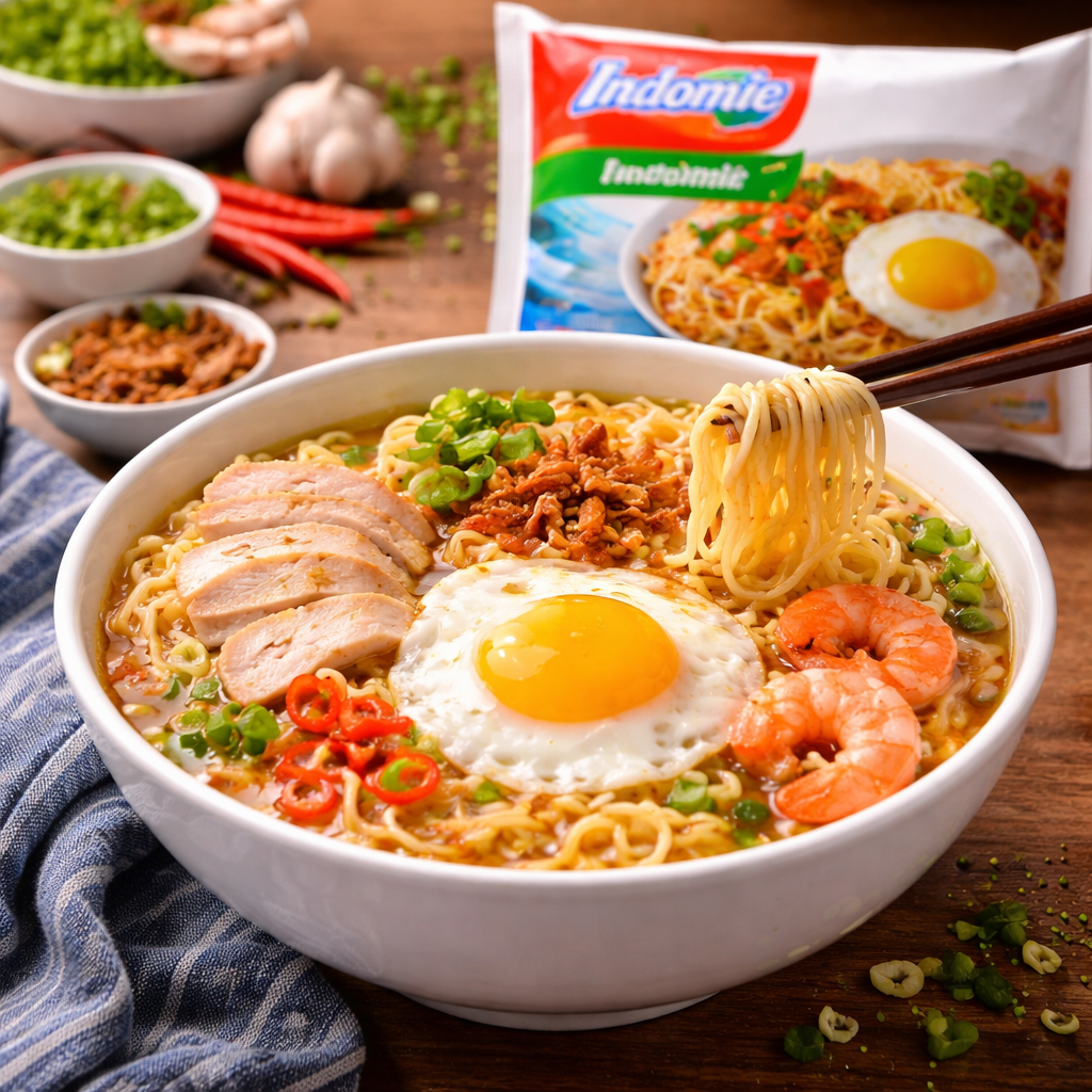 Indomie Rebus Telur